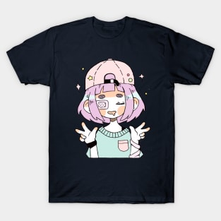 anime ganbate T-Shirt